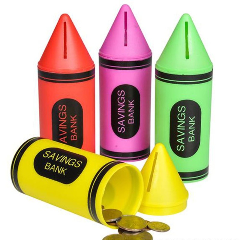 6" Crayon Bank (12ct)