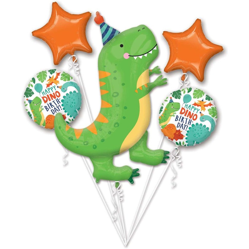 Dinomite Party Bouquet Of Balloons