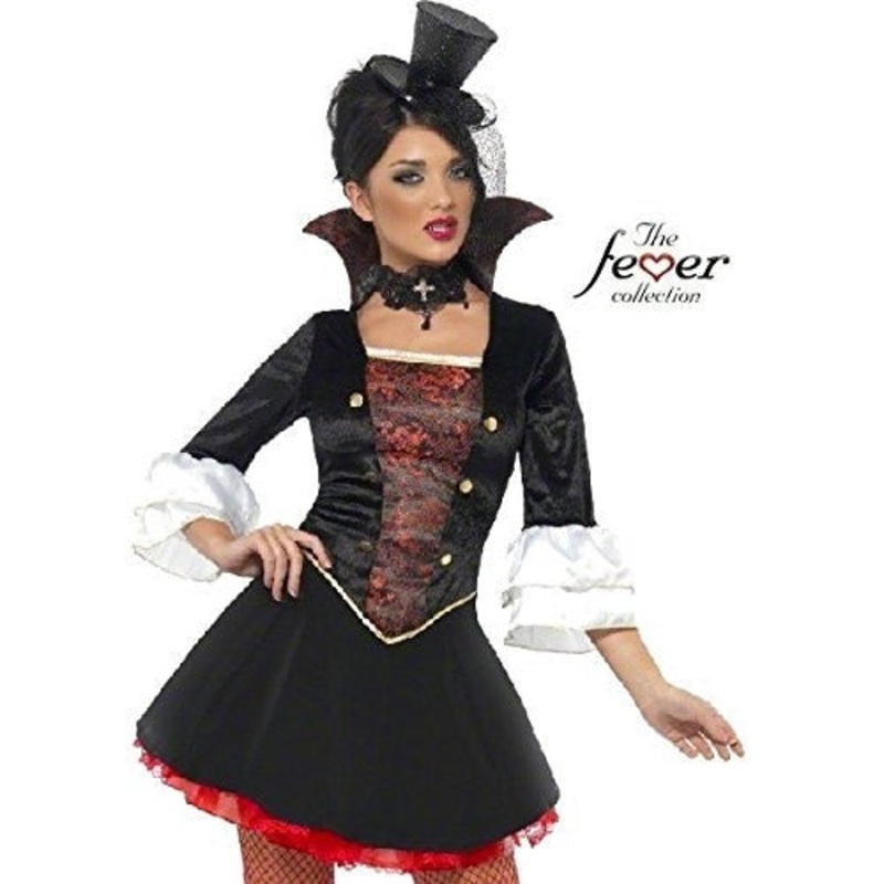 Fever Vampire Princess Women's Costume Black Small US 6-8