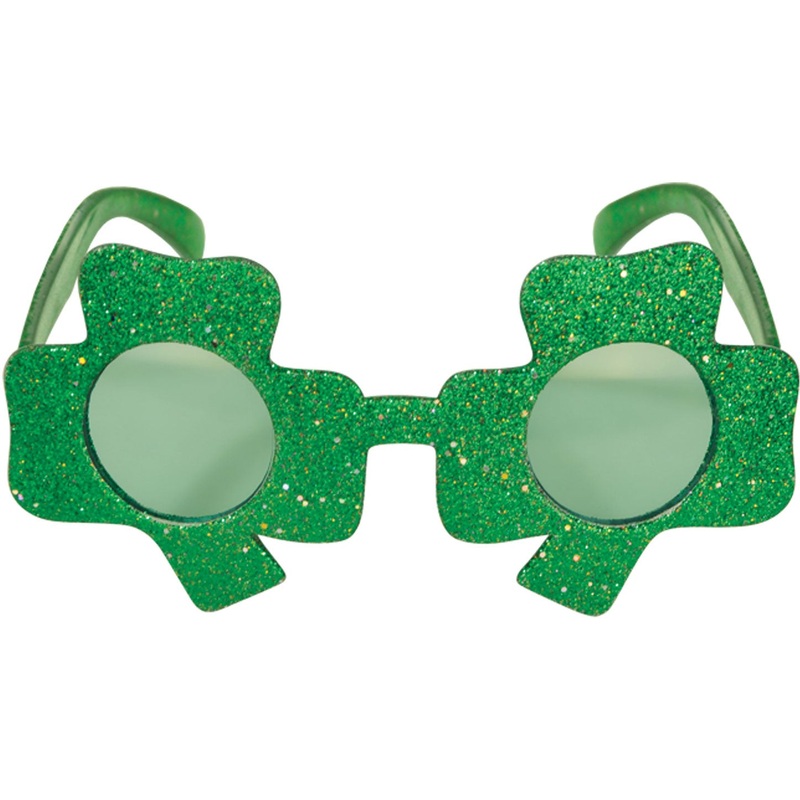 Glittered Shamrock Fanci-Frames