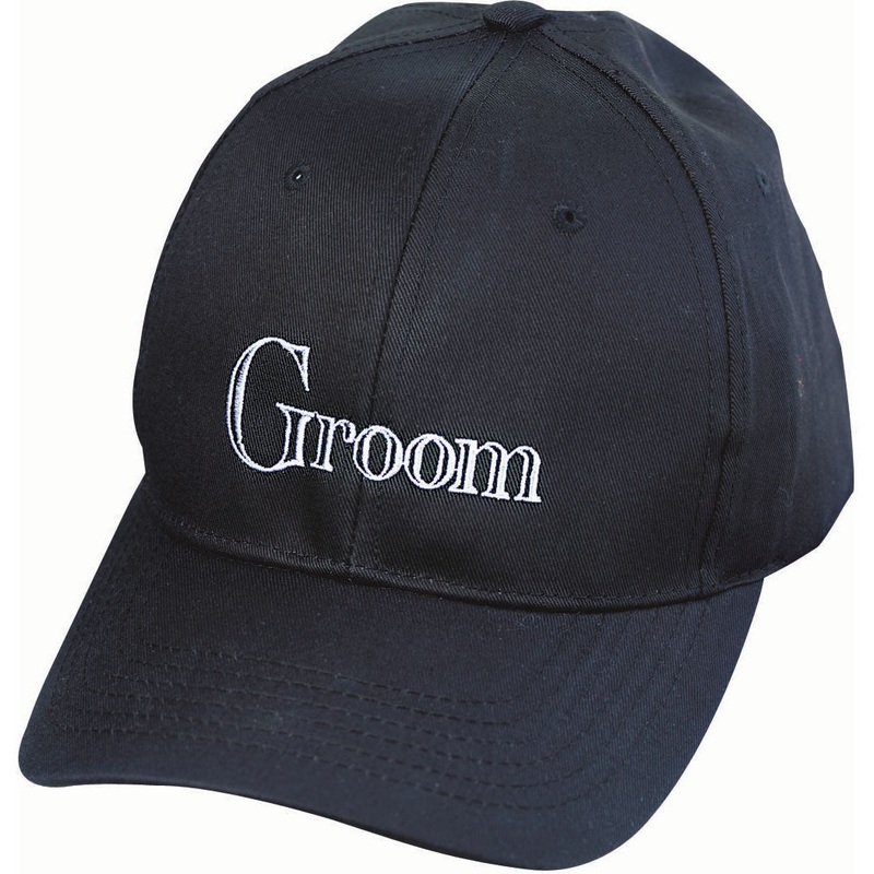 Groom Embroidered Deluxe Hat