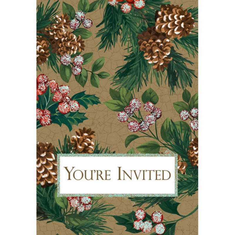 Holiday Splendor Invitations
