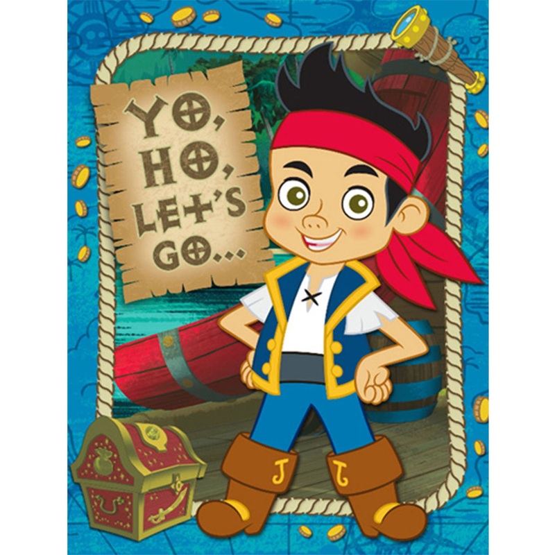 Jake and the Never Land Pirates Invitations