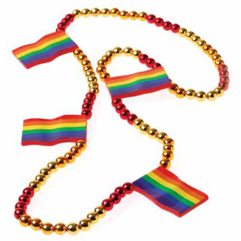 Rainbow Flag Necklace