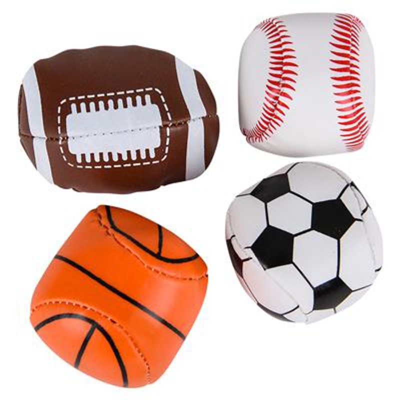 2" Soft Stuff Sport Balls (12 ct)
