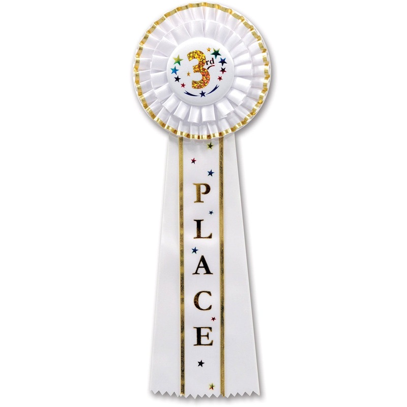 3rd Place Deluxe Rosette