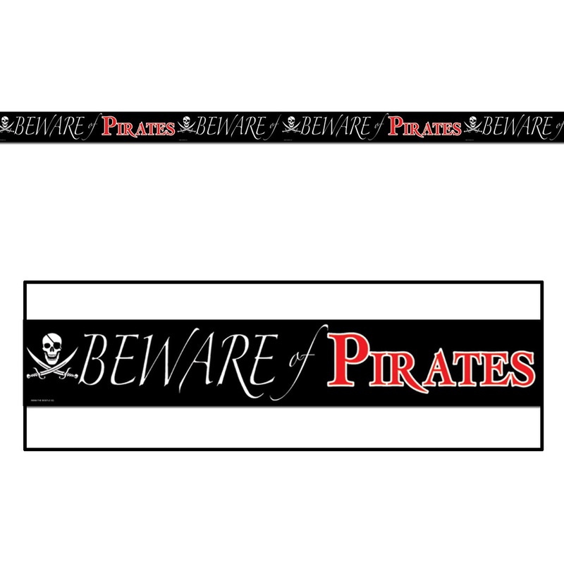 Beware of Pirates Party Tape