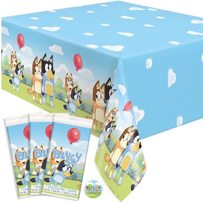 Bluey Tablecovers (3ct) and Sticker