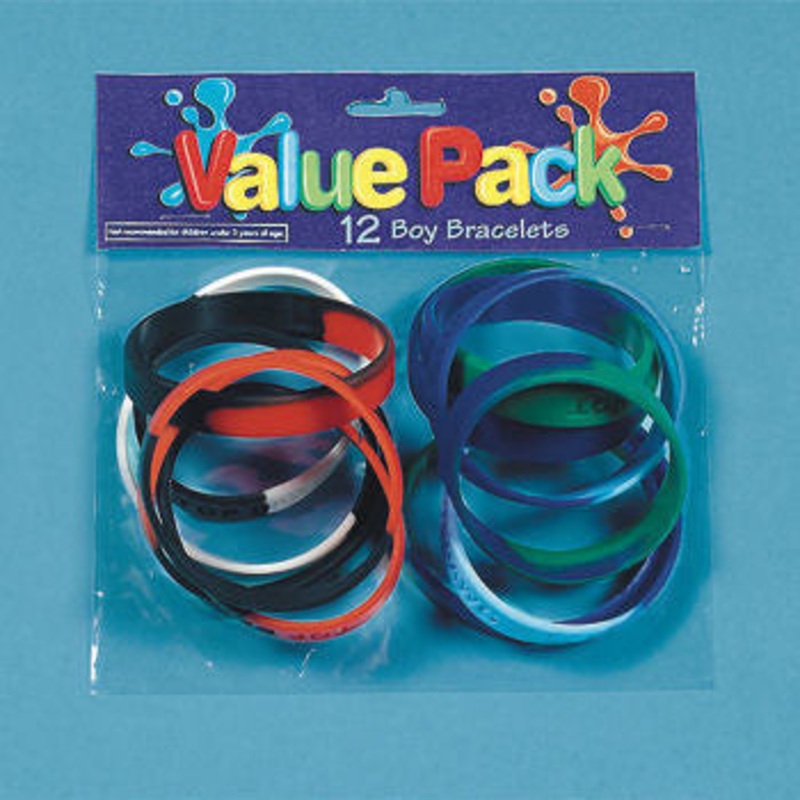 Boy Sayings Bracelet (12 ct)