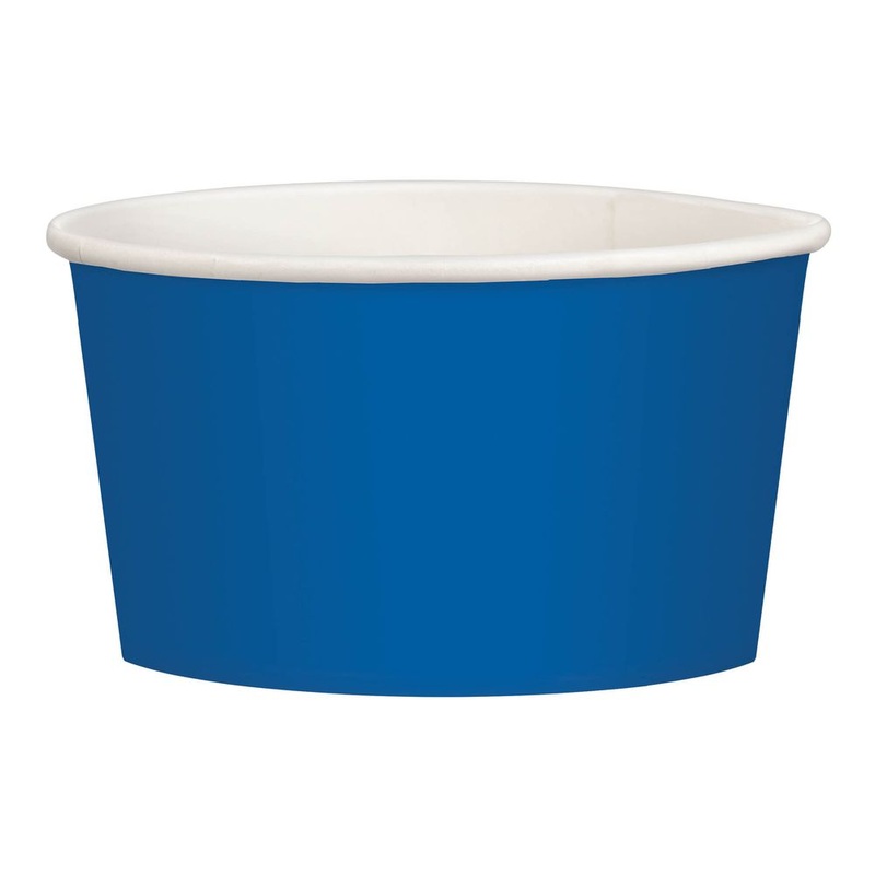 Bright Royal Blue Treat Cups 9.5 oz 20 ct