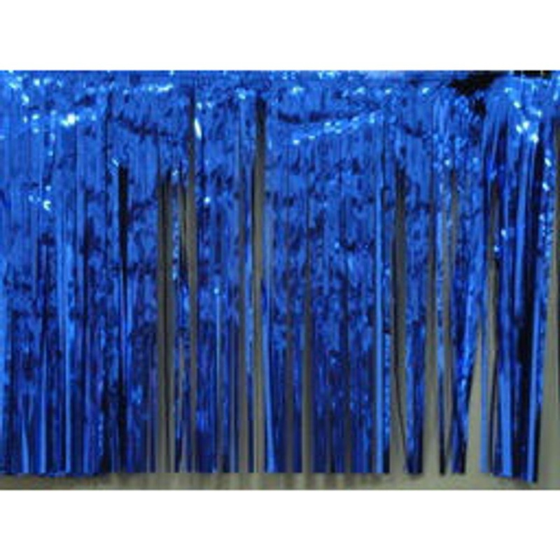 Foil Skirting Royal Blue