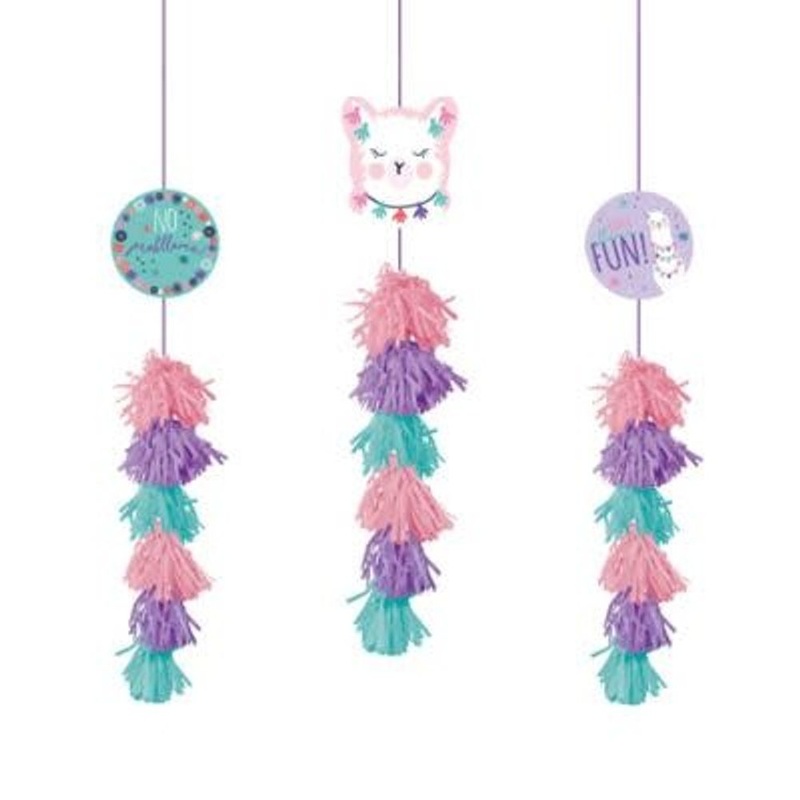 Llama Fun Tassel Garland