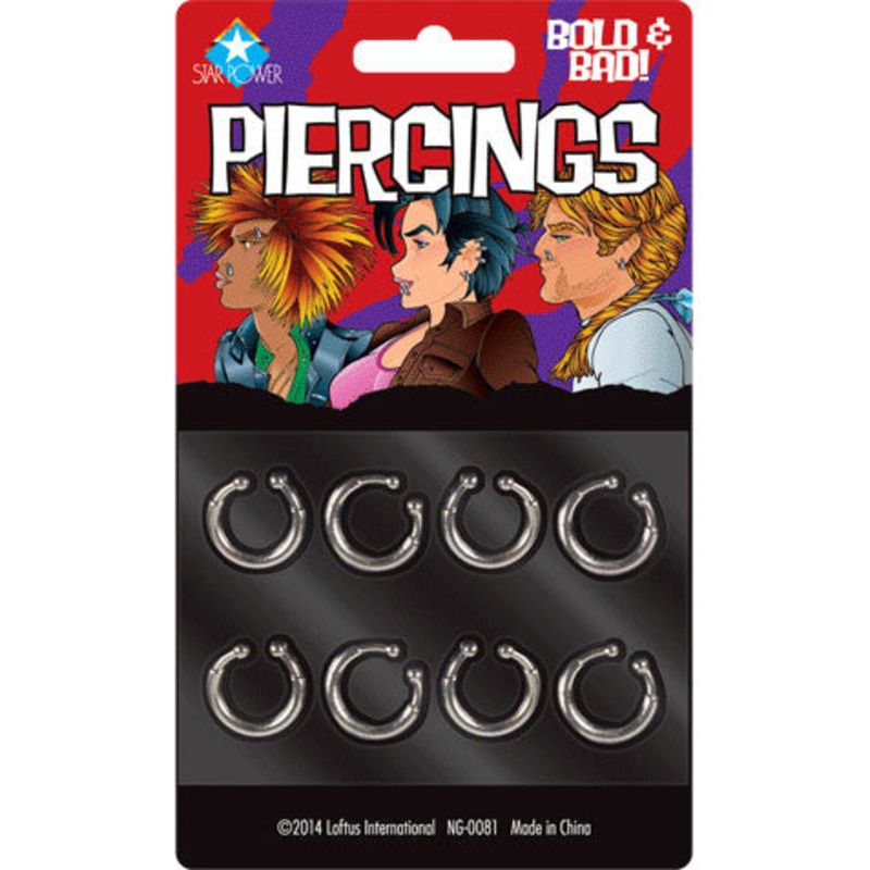 Piercings 8 Pack