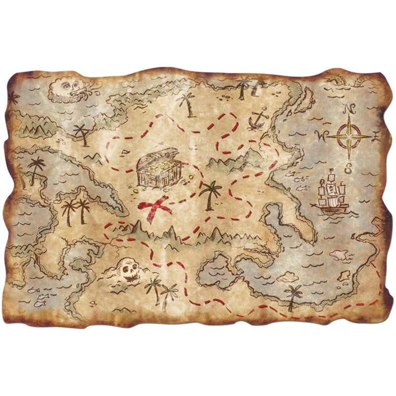 Plastic Treasure Map