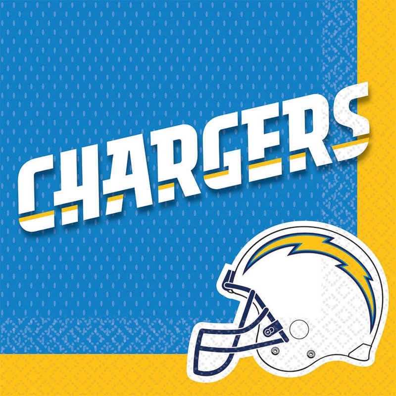 San Diego Chargers Luncheon Napkins (16ct)