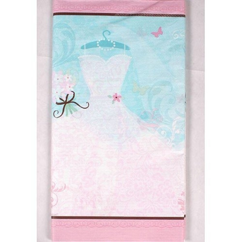 Something Blue Paper Table Cover
