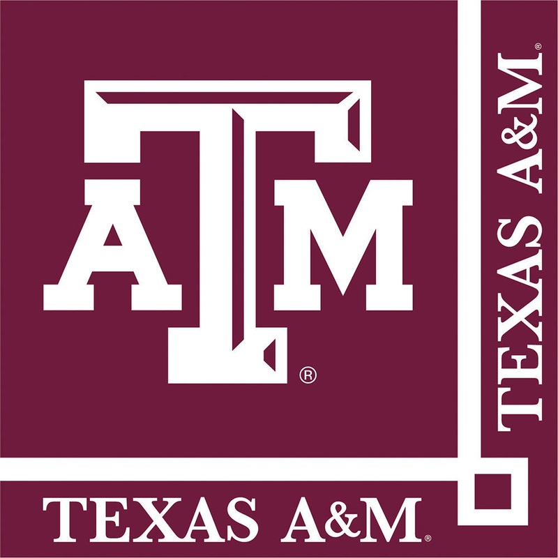 Texas A & M Beverage Napkins (20ct)