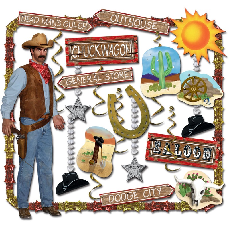 Western Decorating Kit - 27 Pc