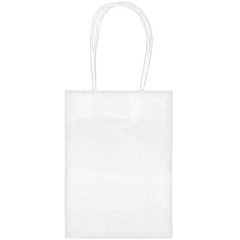 White Mini Kraft Bags