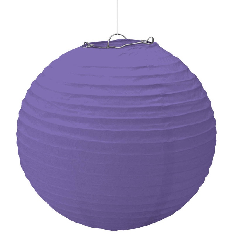 15.5" New Purple Hanging Lantern