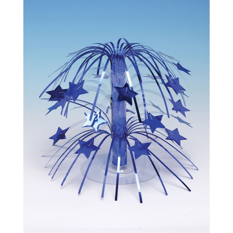 Blue Star Mini Cascade Centerpiece