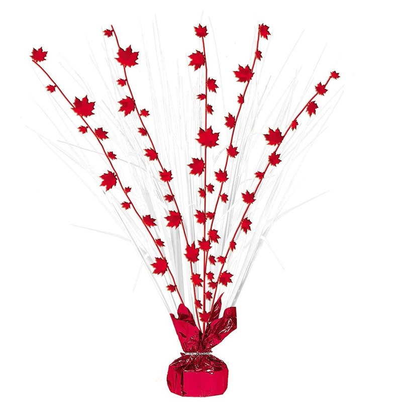 Canada Red Maple Leaf Spray Centerpiece