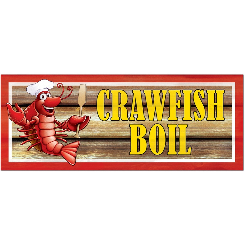 Crawfish Boil Sign
