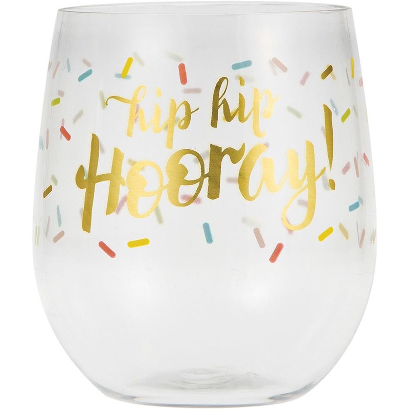 Hip Hip Hooray 14oz Wine Tumbler (1ct)