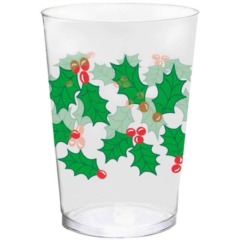 Holly 10 oz Plastic Tumblers (40ct)