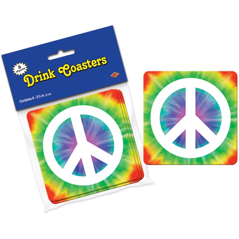 Peace Sign Coasters