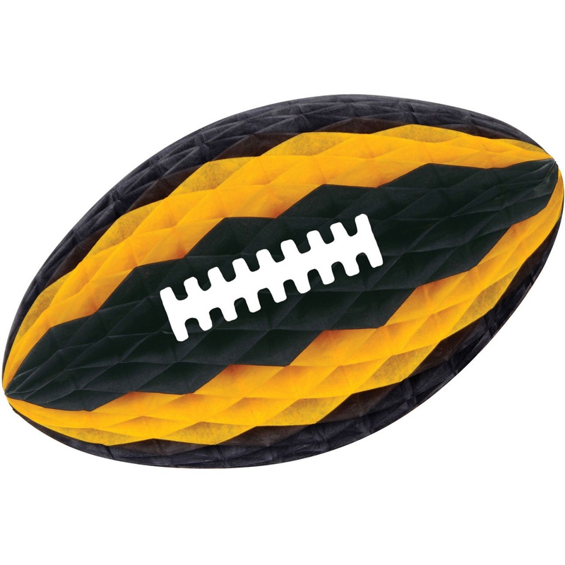 Pkgd Tissue Football w/Laces