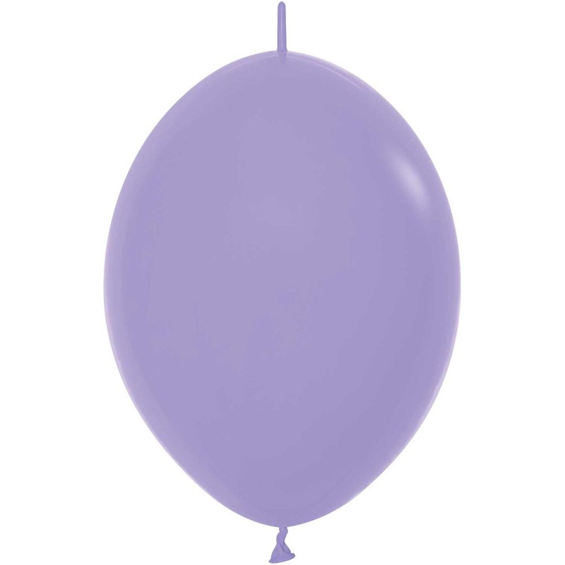 Sempertex 6" Deluxe Lilac Link-O-Loon Latex Balloons (50ct)