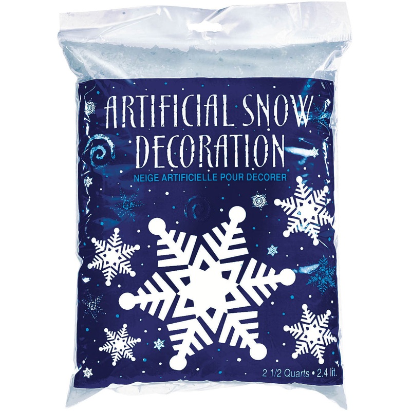 Snow Flurries Plastic Confetti