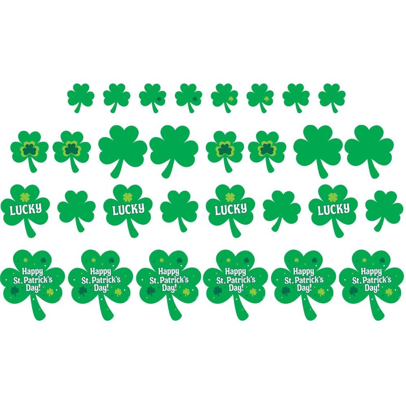 St. Patrick's Day Value Pack Cutouts (30ct)