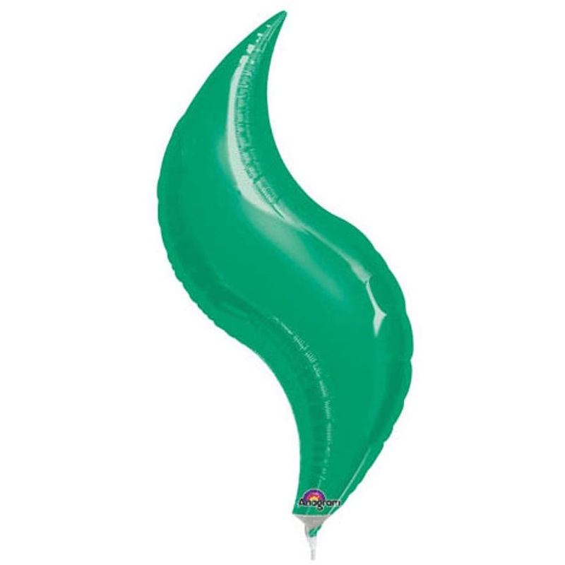 28" Green Curve