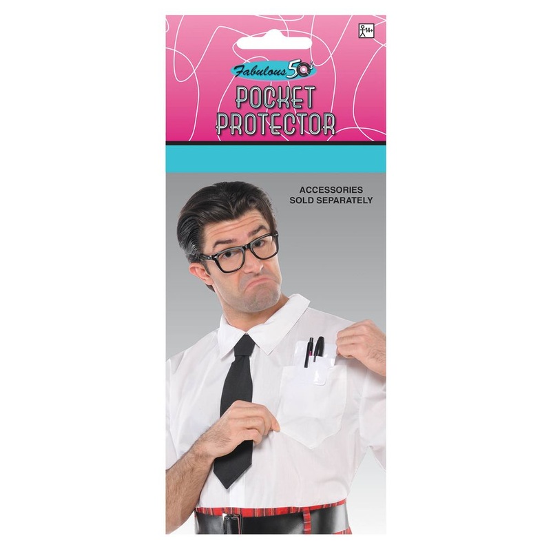 50s Nerd Pocket Protector