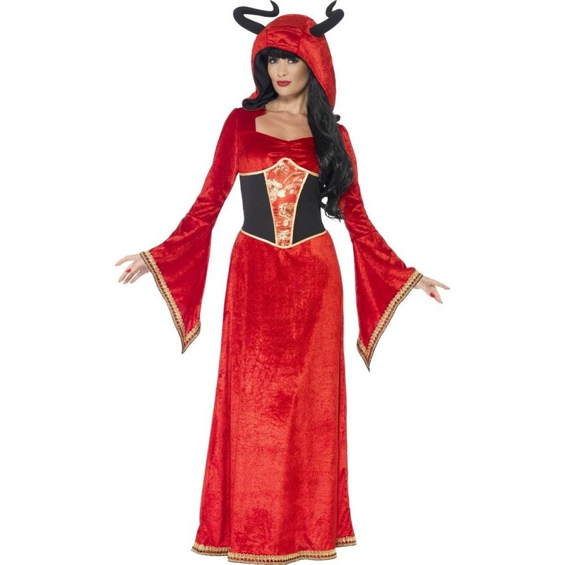 Demonic Queen Women's Costume, Size Small US 6-8