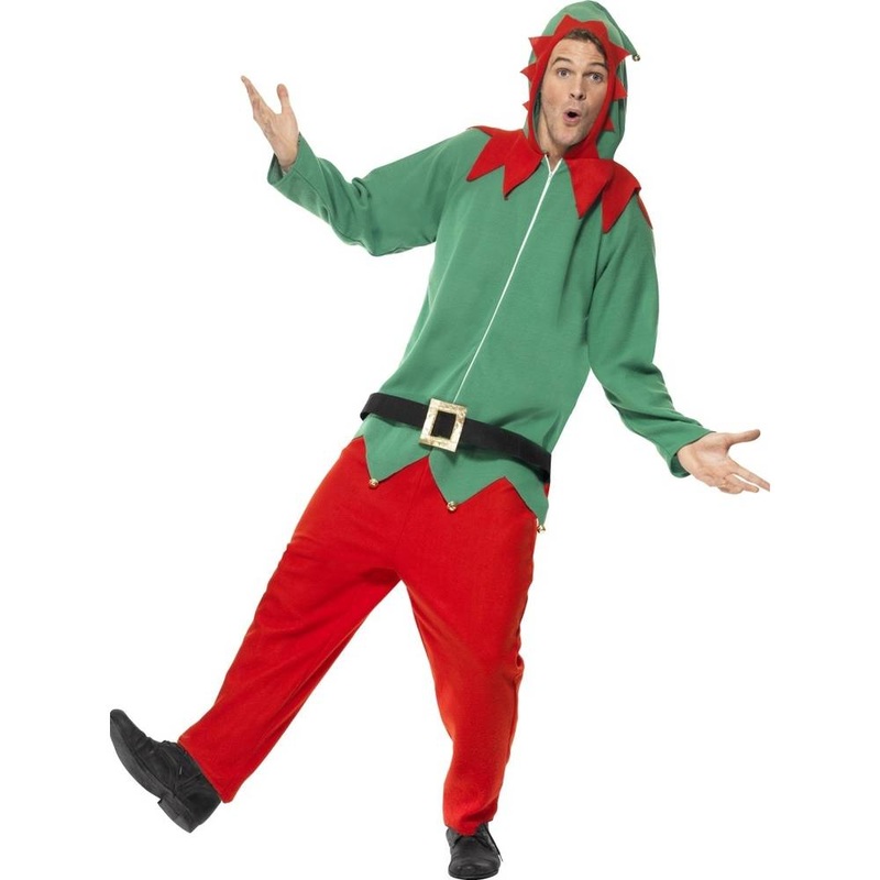 Elf Costume All in One with Hood
