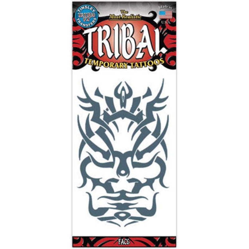 FACE TRIBAL TATTOO