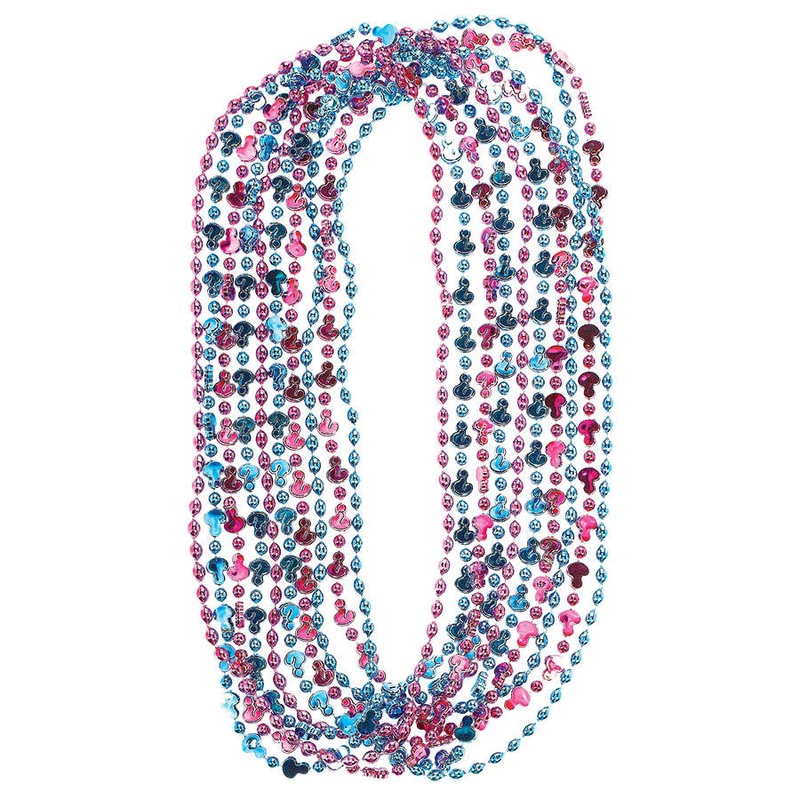 Girl or Boy Party Bead Necklaces (10ct)