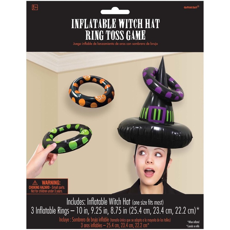 INFLTBLE WITCH HT RING TOSS GM