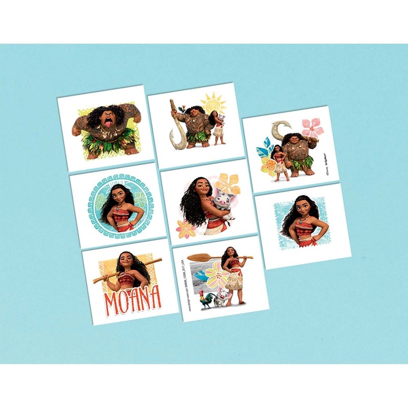 Moana Tattoos (8ct)
