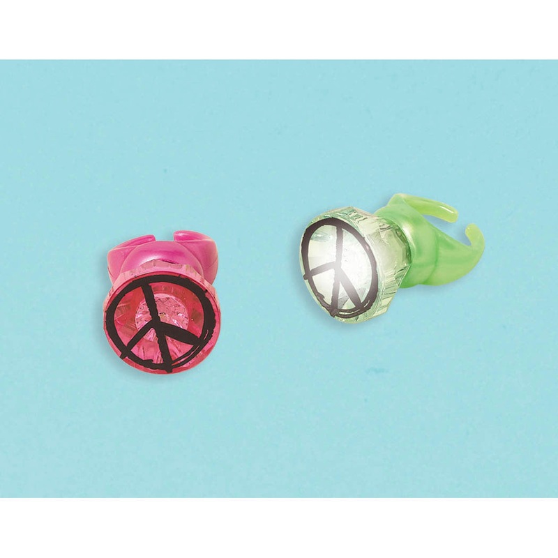 Neon Birthday Child Light-Up Ring