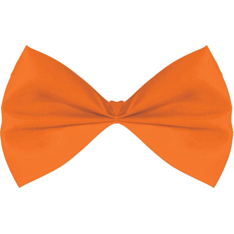 Orange Bow Tie
