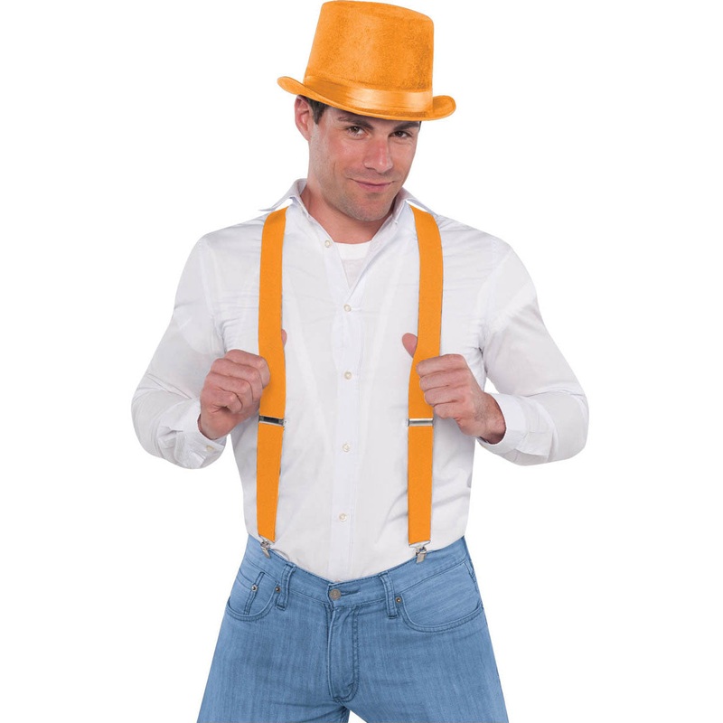 Orange Suspenders