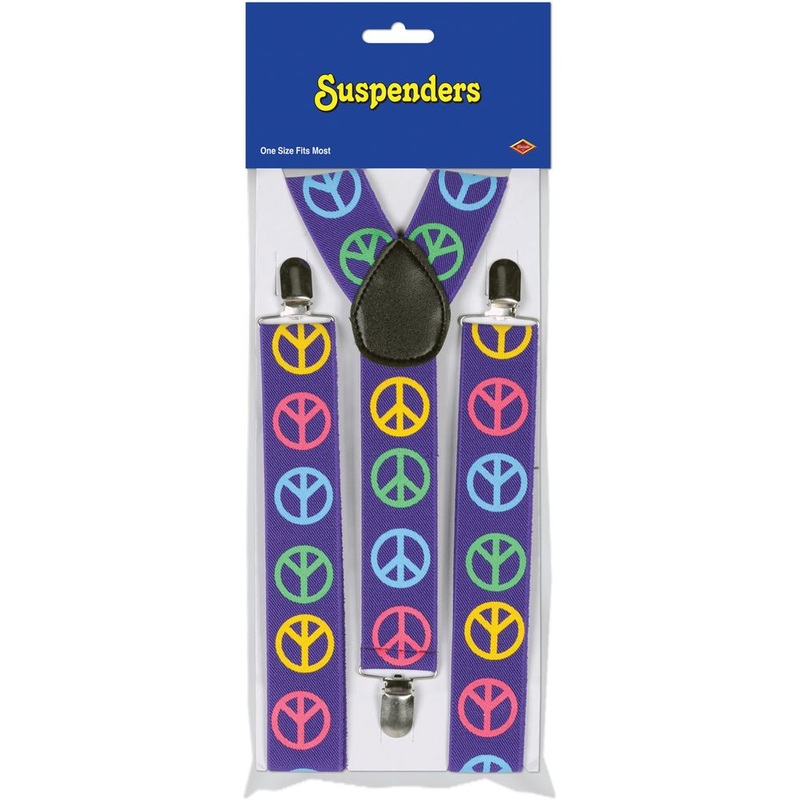 Peace Sign Suspenders
