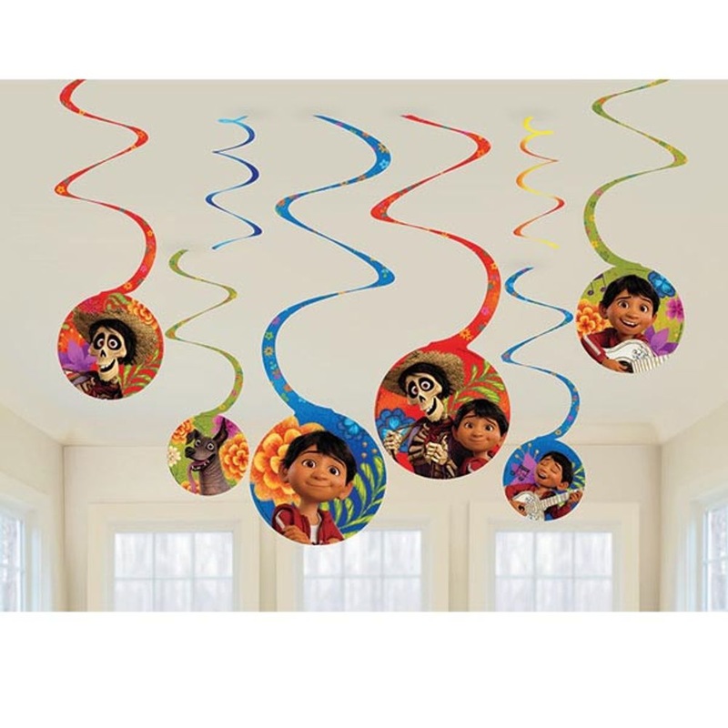 Spiral Decorations Coco (8 ct)