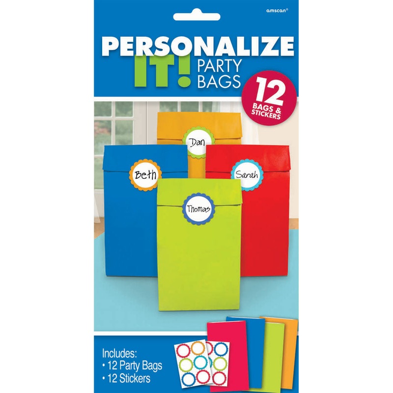 Cabana Dot Personalize It! Party Bags