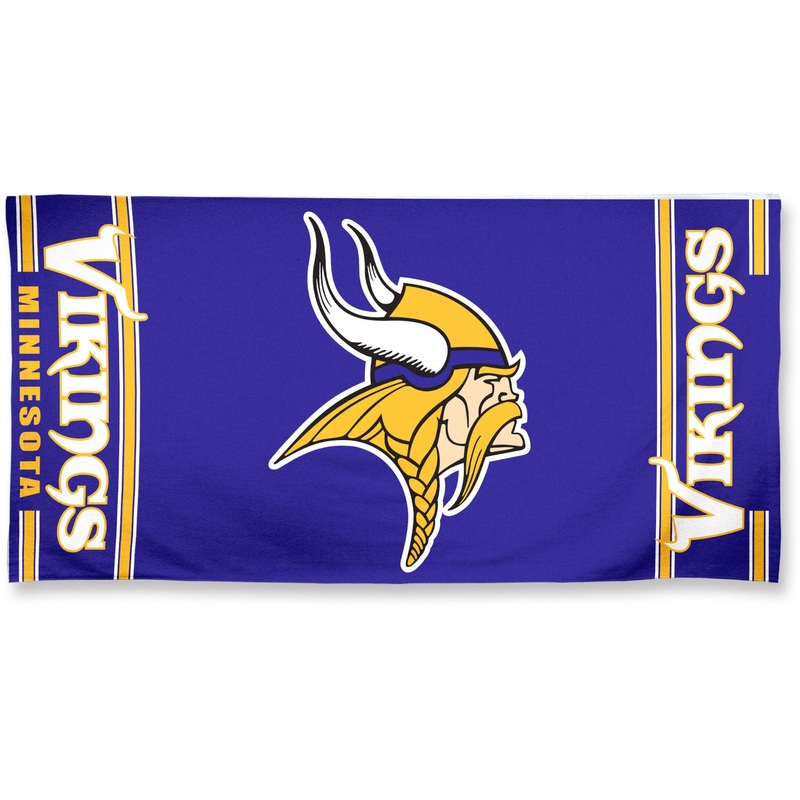 Minnesota Vikings Fiber Beach Towel