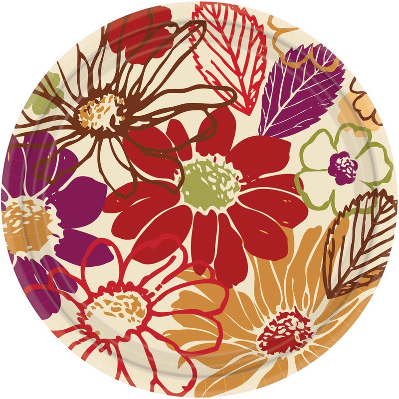 Nature's Imprint Dessert Plates (8ct)